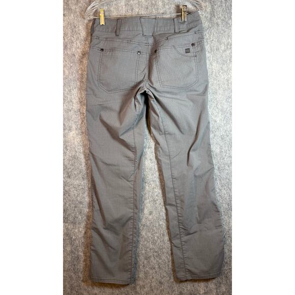 5.11 Tactical Womens Cirrus Gray Storm Ripstop Outdoor Hiking Pants - Size 4 - Picture 4 of 11